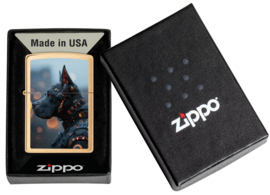 Zippo 60007644 Futuristic Dog Design