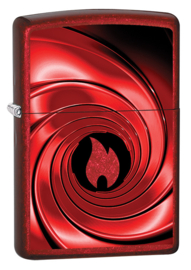 Zippo 60005302 Red Swirl Design