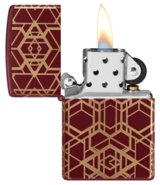 Zippo 60007510  Grid Pattern Design