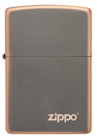 Zippo 60006257 RUSTIC BRONZE wth ZIPPO LOGO