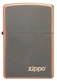 Zippo 60006257 RUSTIC BRONZE wth ZIPPO LOGO