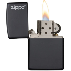 Zippo 60001203 BLACK MATTE W ZIPPO LOGO