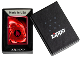 Zippo 60005302 Red Swirl Design