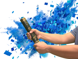 SHOOT-IT Blue confetti + powder