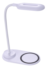 Tekmee oplader draadloos 10W + LED lamp   