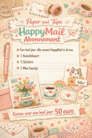 Paper and Tape HappyMail Abonnement