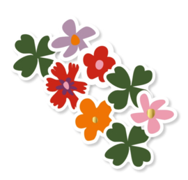 Cadeausticker Flowers