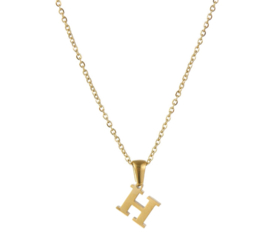 Letter Ketting Goud (A-L)