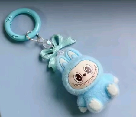 Lafoefoe blauw sleutelhanger