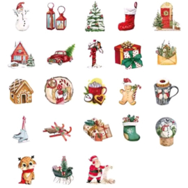Merry Christmas stickers