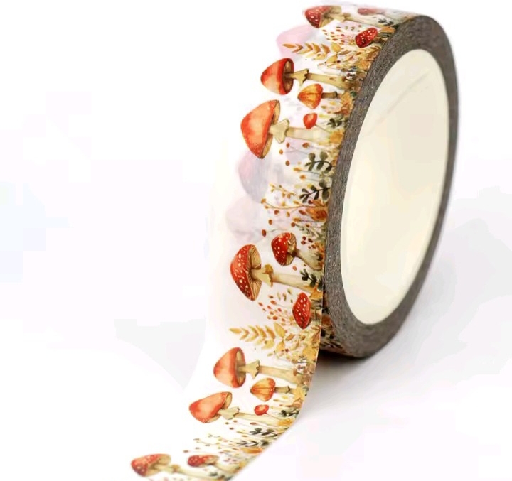Paddestoelen Washitape