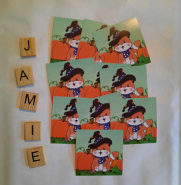 Jamie the Cat Herfst 2021 stickers