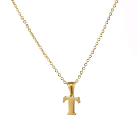 Letter Ketting Goud (M-Z)