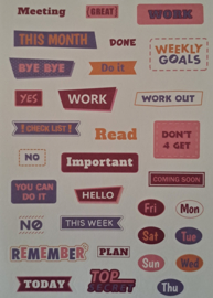 Agenda Stickers 4