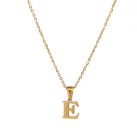 Letter Ketting Goud (A-L)