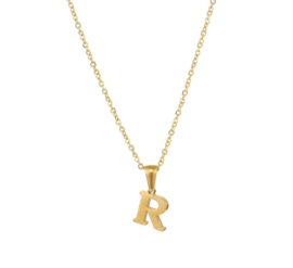 Letter Ketting Goud (M-Z)
