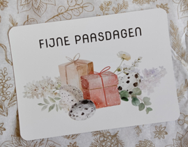 Fijne Paasdagen ansichtkaart