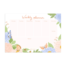 Weekly Planner Flower