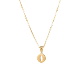 Letter Ketting Goud (M-Z)