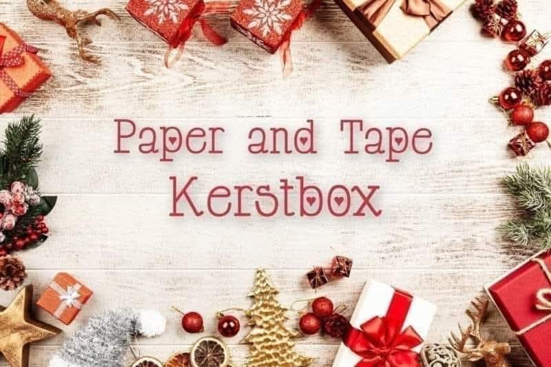 Paper and Tape Kerstbox 2025