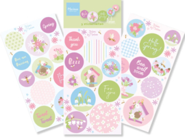 Hello Spring stickervel