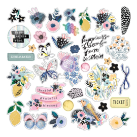 Spring Abstract DieCuts