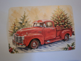 Christmas Truck ansichtkaart