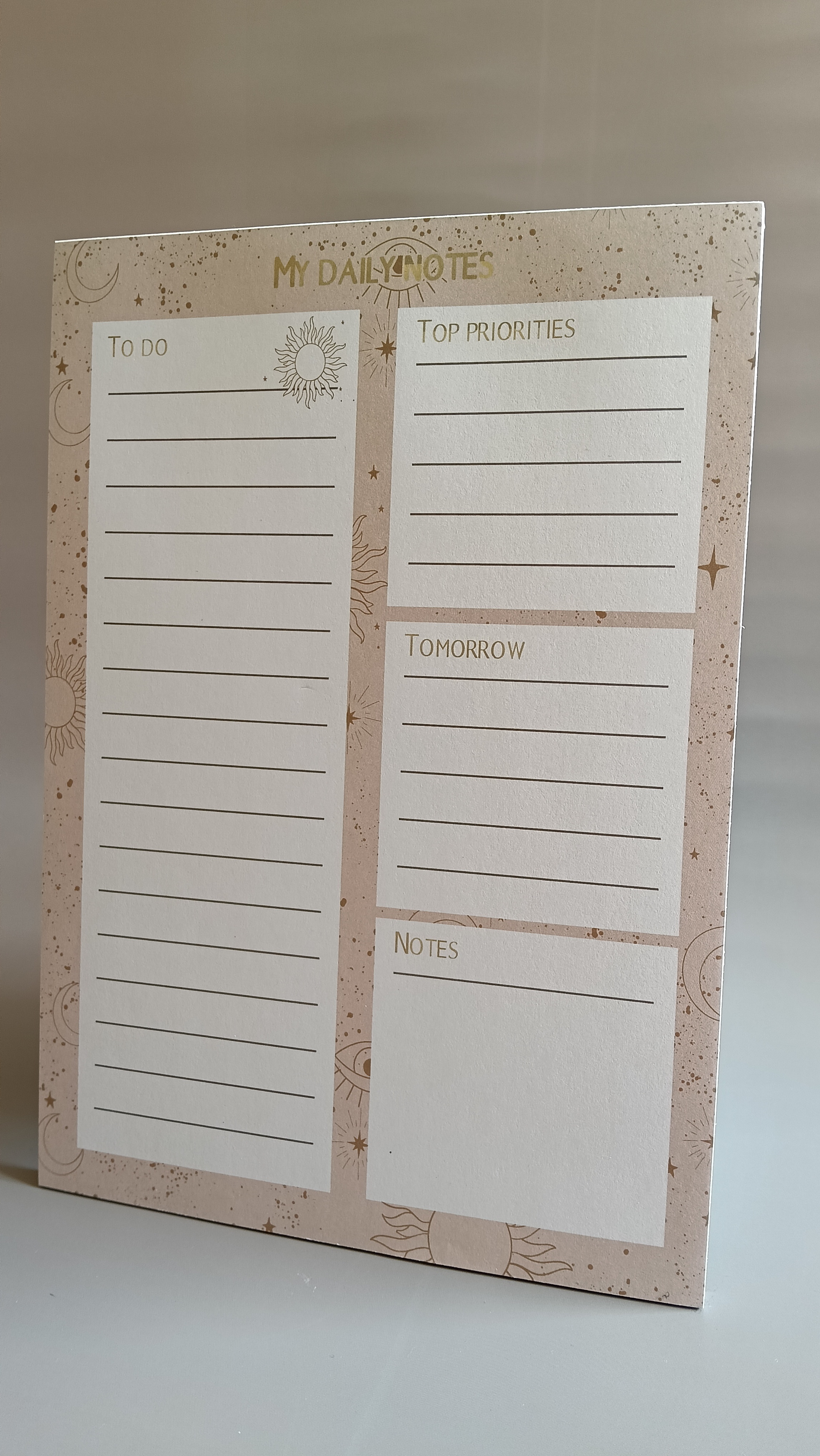 My Daily Notes (blok A5)