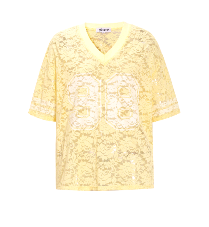Geel Kanten Baseball shirt