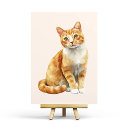 Ginger Cat ansichtkaart