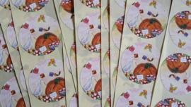 Pumpkin Mail stickers