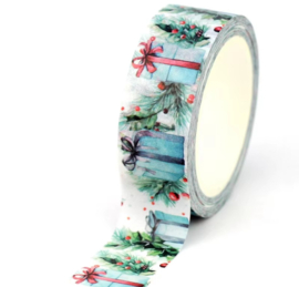 Kerstcadeautjes Washitape