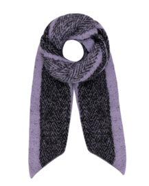Shawl Zigzag Lila
