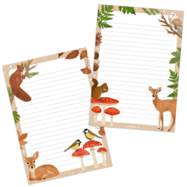 Herfst Dieren (blok A5)
