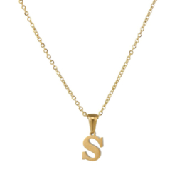 Letter Ketting Goud (M-Z)