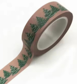 Kerstbomen Washitape