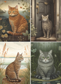 Beautiful Cats Set