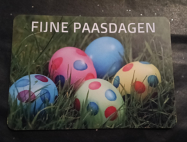 Fijne Paasdagen ansichtkaart