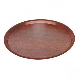 507865 Dienblad "woodform" rond Ø380 mm