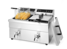 215029 Inductie Friteuse Kitchen Line 2 x 8 liter