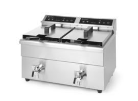 215029 Inductie Friteuse Kitchen Line 2 x 8 liter