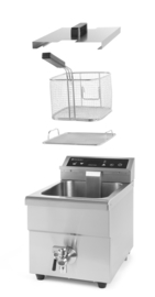 215012 Inductie Friteuse Kitchen Line 8 liter