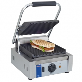 263501 Contactgrill boven en onder geribd