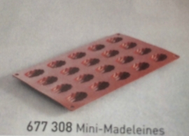 677308 Bakvorm siliconen Mini-Madeleines