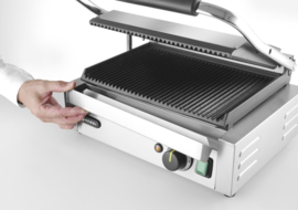 263655 Contactgrill Panini boven en onder geribd