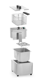 207208 Friteuse Mastercook 8 liter