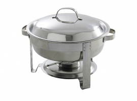 470619 Chafing dish rond  3,5 liter