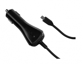 Autolader Car Charger Mini USB 12 24V 1A
