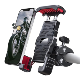 Joyroom universele fiets motor anti shock telefoonhouder