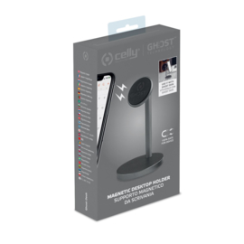 Celly GHOST DESK magneet telefoon houder bureau